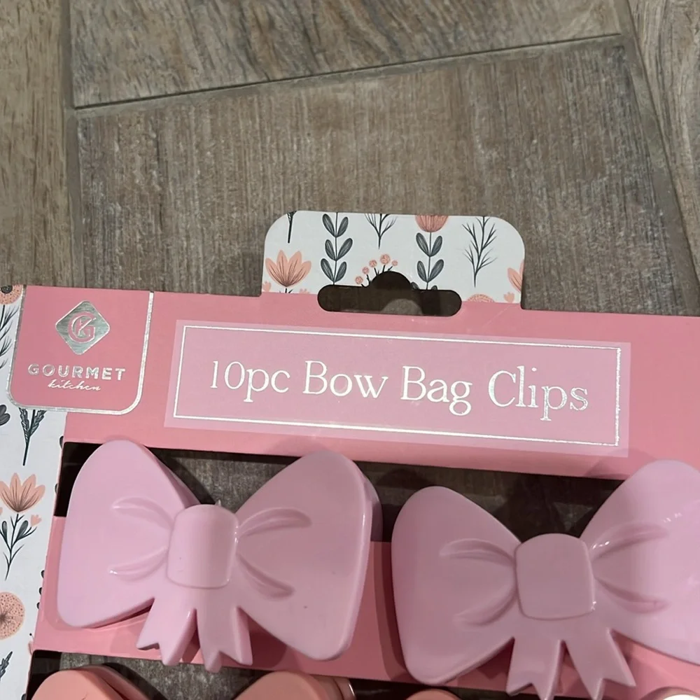 🎀 Cute. 20pc Bow🎀 Bag Clip.
